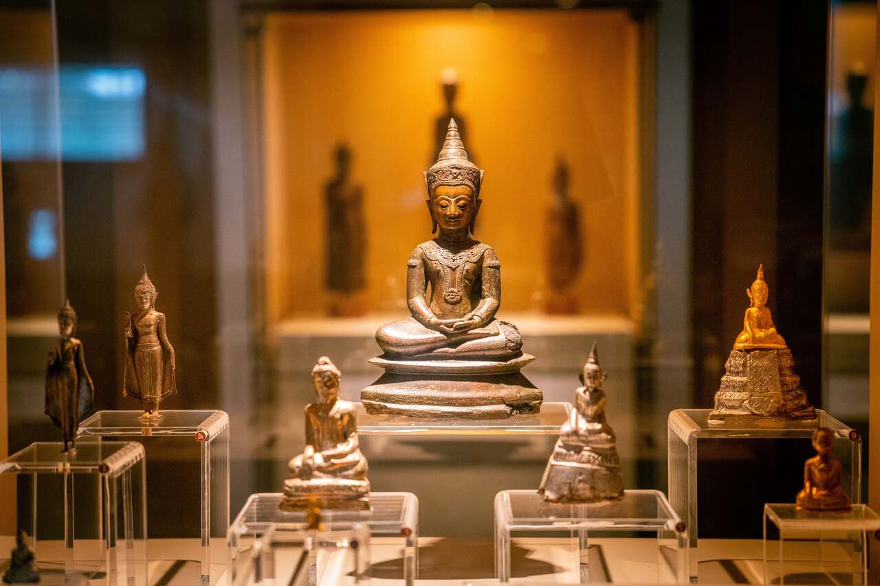 Tượng Phật trong bảo tàng quốc gia ở Nakhon Si Thammarat