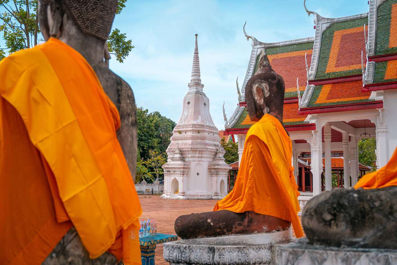 Chùa Phra Borommathat Chaiya ở Surat Thani