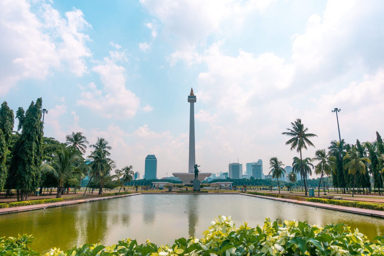 Quảng trường Merdeka ở Jakarta