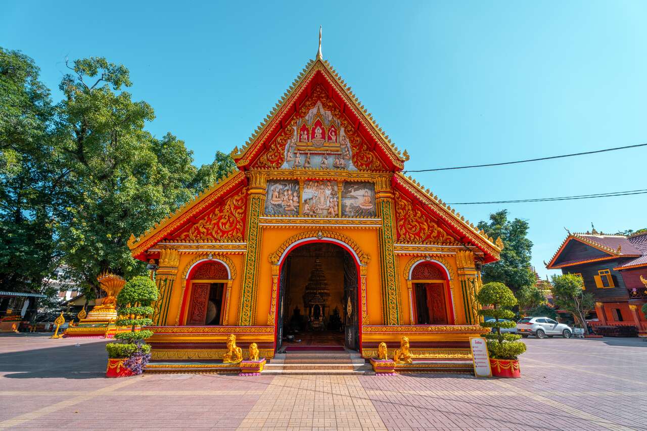 Wat Si Muang ở Viêng Chăn