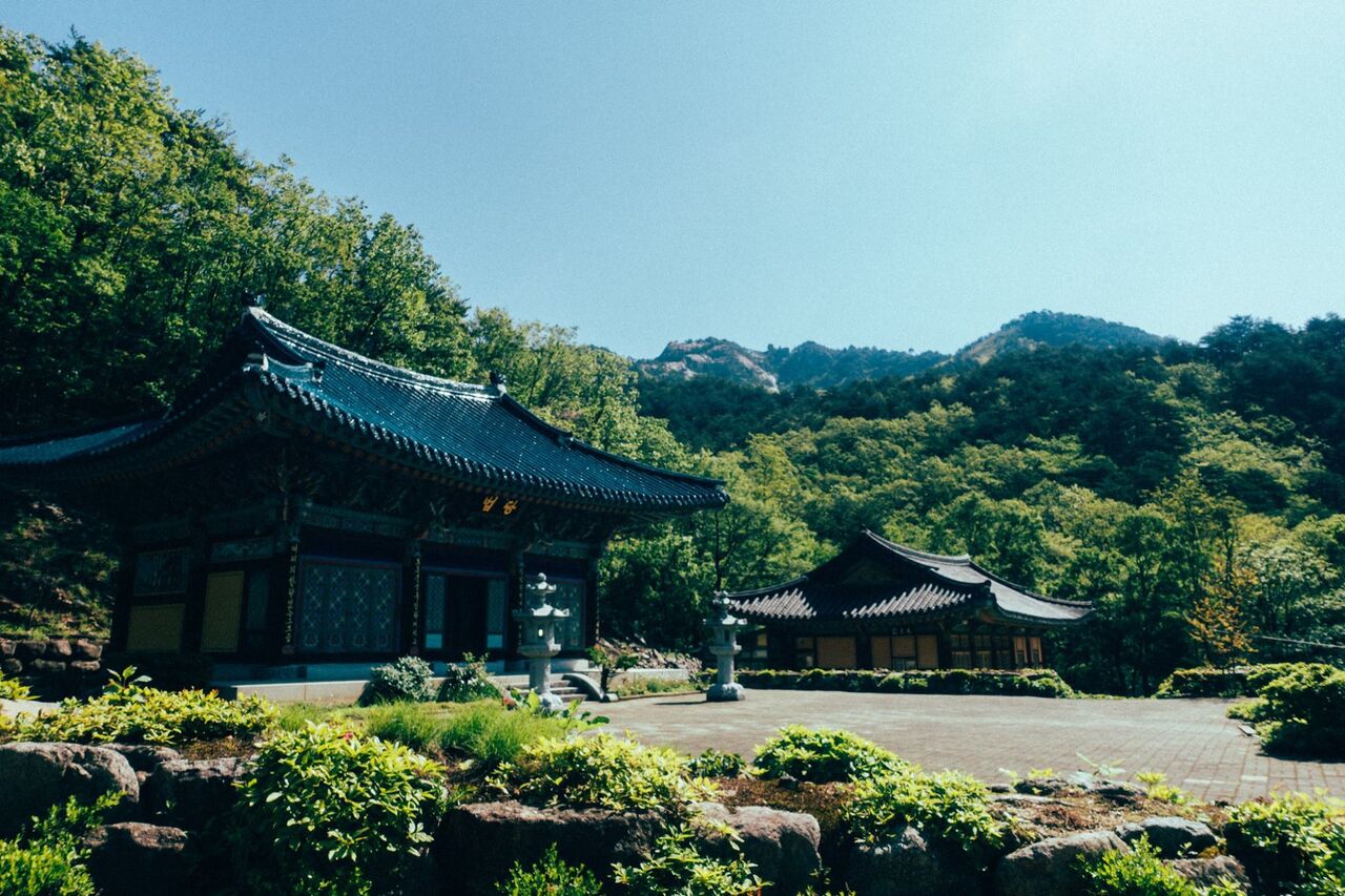 Các ngôi chùa ở Seoraksan ở Hàn Quốc